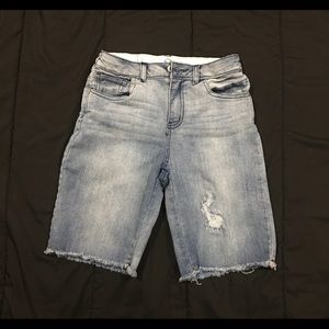 Boys’ Distressed Jean Shorts